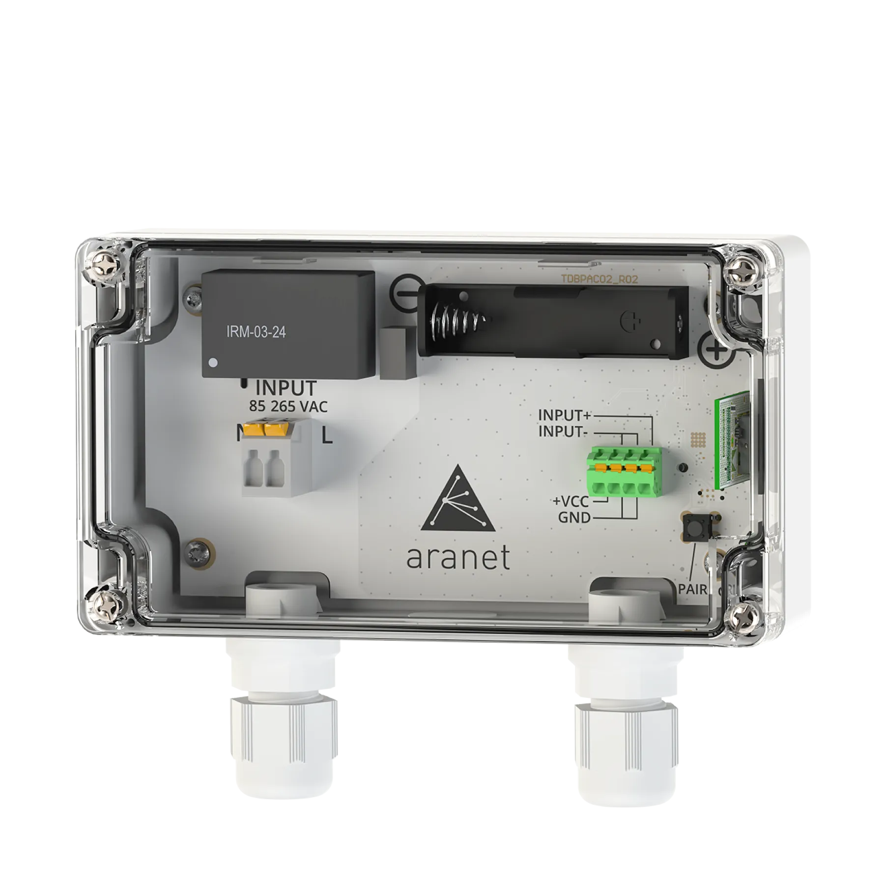 Aranet 0-10 VDC transmitter with 12 VDC power supply - Image 2